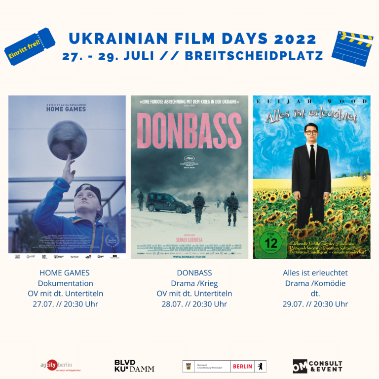 UKRAINIAN FILM DAYS 27.-29. JULI
