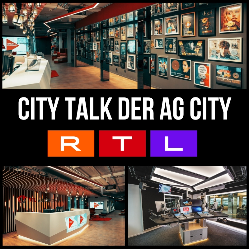 City Talk im RTL Audio Center Berlin